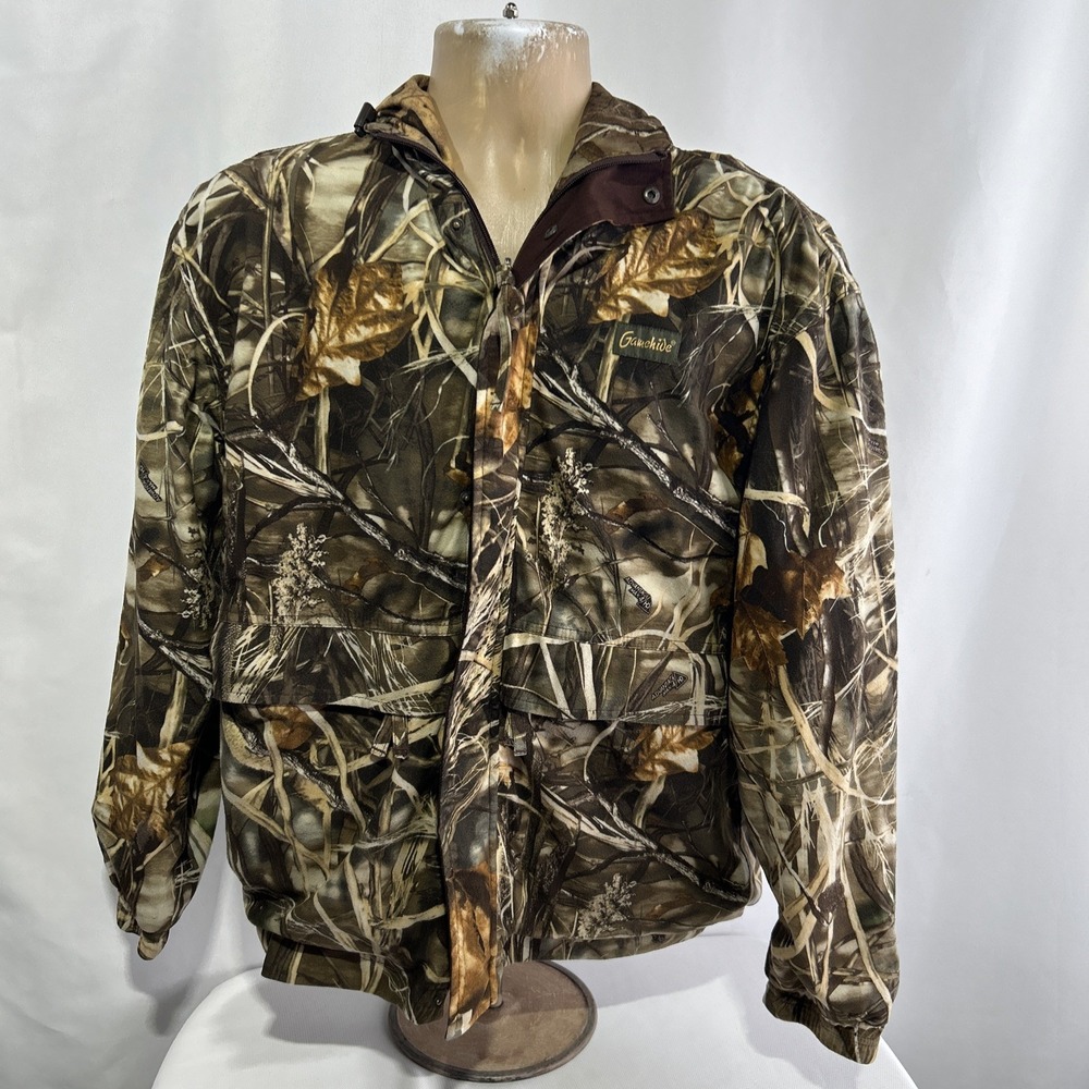 Gamehide Reversible ADVANTAGE Max 4 Realtree Hunting Jacket Size MEDIUM